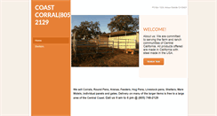 Desktop Screenshot of coastcorral.com
